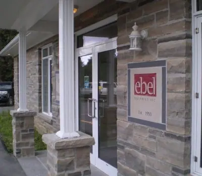 Limestone cladding detail at the Ebel Quarries offices