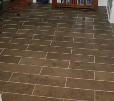 Limestone stonework inside the Ebel Quarries showroom